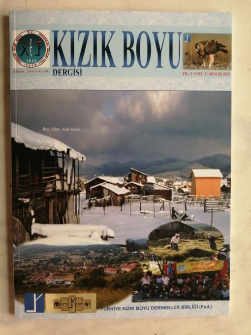 KIZIK BOYU 2019 DERGİSİ Sayı 2 KIZIK BOYU 2019 DERGİSİ Sayı 2